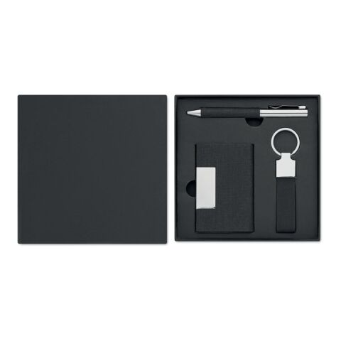 Geschenkset 3-teilig schwarz | ohne Werbeanbringung | Nicht verfügbar | Nicht verfügbar | Nicht verfügbar