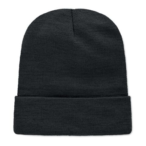 Beanie RPET-Polyester schwarz | ohne Werbeanbringung | Nicht verfügbar | Nicht verfügbar | Nicht verfügbar