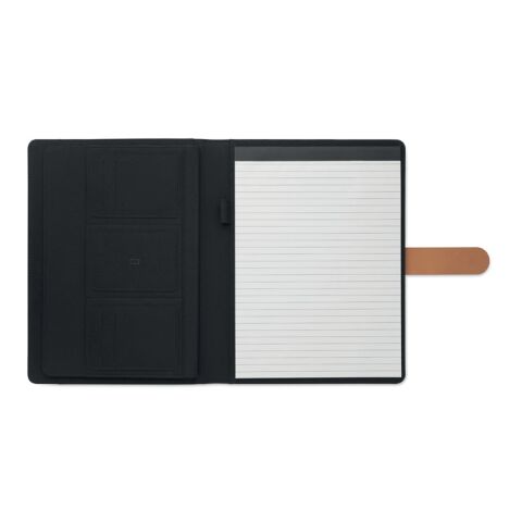 DIN A4 Konferenzmappe RPET schwarz | ohne Werbeanbringung | Nicht verfügbar | Nicht verfügbar | Nicht verfügbar