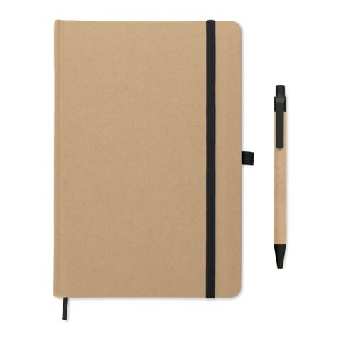 DIN A5-Notizbuch recy. schwarz | ohne Werbeanbringung | Nicht verfügbar | Nicht verfügbar