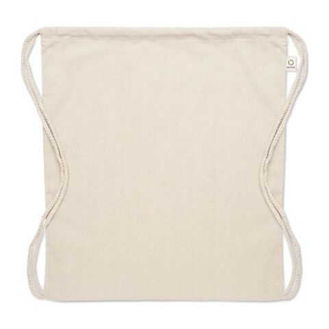 Beutel mit Kordelzug recycelt beige | ohne Werbeanbringung | Nicht verfügbar | Nicht verfügbar | Nicht verfügbar