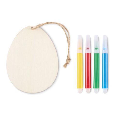 Malset Holz-Osterei holzfarben | ohne Werbeanbringung | Nicht verfügbar | Nicht verfügbar | Nicht verfügbar