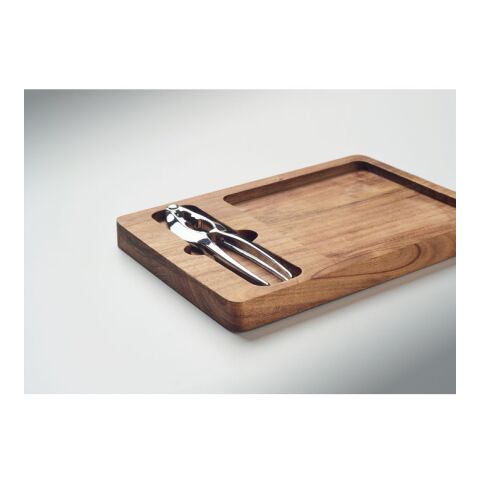 Nussknacker-Set holzfarben