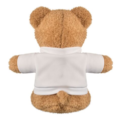 Teddybär mit T-Shirt 23cm weiß | ohne Werbeanbringung | Nicht verfügbar | Nicht verfügbar | Nicht verfügbar