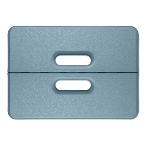 Tragbarer, klappbarer Hocker petrol | ohne Werbeanbringung | Nicht verfügbar | Nicht verfügbar | Nicht verfügbar