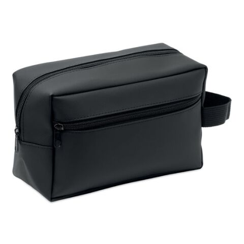 Kulturbeutel 600D RPET schwarz | ohne Werbeanbringung | Nicht verfügbar | Nicht verfügbar | Nicht verfügbar