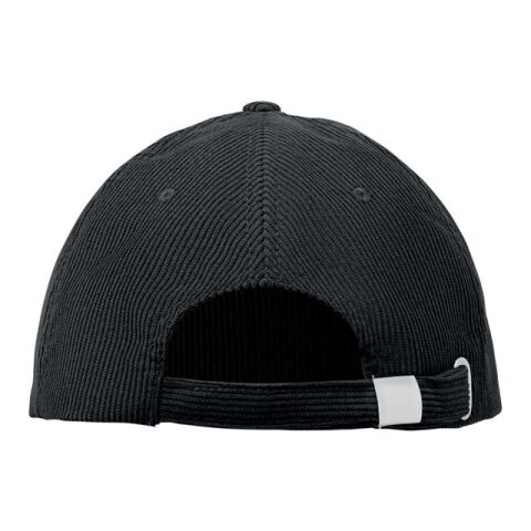 Baseball Kappe 5 Panels Cord schwarz | ohne Werbeanbringung | Nicht verfügbar | Nicht verfügbar | Nicht verfügbar