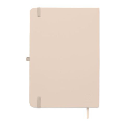 DIN A5 Notizbuch recy. PU Aus Weiß