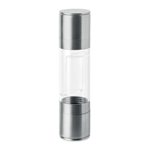 2in1 Salz- &amp; Pfeffermühle silber