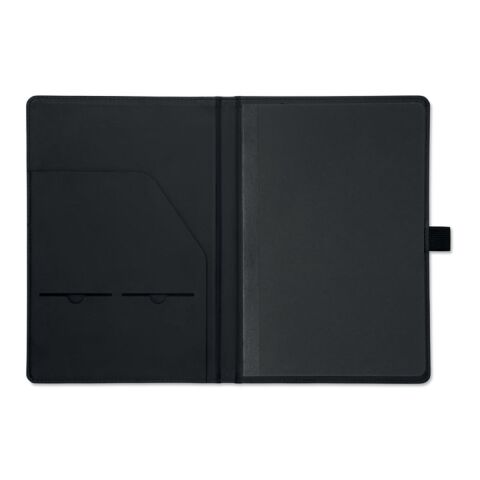 DIN A5 Portfolio &amp; Notizblock schwarz