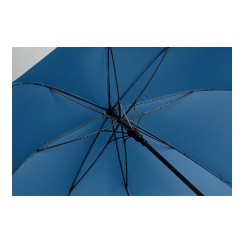 27" Regenschirm Holzgriff königsblau