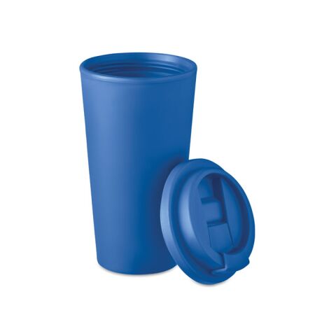 Doppelwandiger Becher 475ml blau | ohne Werbeanbringung | Nicht verfügbar | Nicht verfügbar