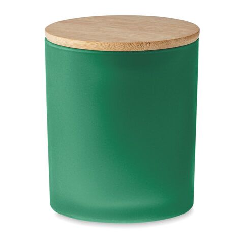 Kerze im Glas 120 g grün | ohne Werbeanbringung | Nicht verfügbar | Nicht verfügbar | Nicht verfügbar