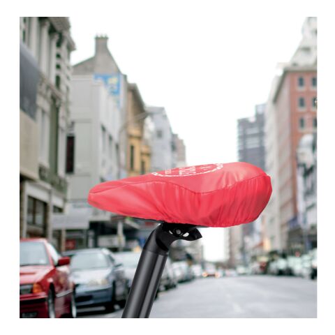 Fahrrad Sattelschutz rot | ohne Werbeanbringung | Nicht verfügbar | Nicht verfügbar | Nicht verfügbar