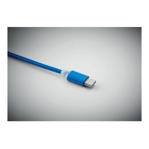 Schlüsselring mit Kabel-Set königsblau | ohne Werbeanbringung | Nicht verfügbar | Nicht verfügbar | Nicht verfügbar