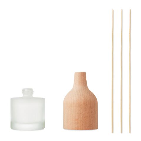 Aroma-Diffusor mit 3 Sticks holzfarben | ohne Werbeanbringung | Nicht verfügbar | Nicht verfügbar