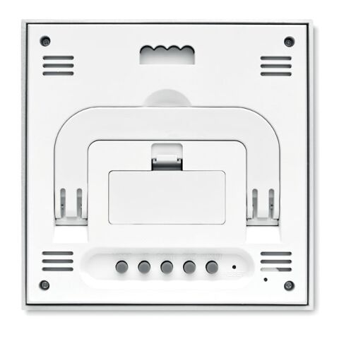 Wetterstation Bambus mit Zeit-, Temperaturanzeige holzfarben | ohne Werbeanbringung | Nicht verfügbar | Nicht verfügbar