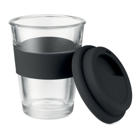 Glas Becher 350 ml schwarz | ohne Werbeanbringung | Nicht verfügbar | Nicht verfügbar | Nicht verfügbar