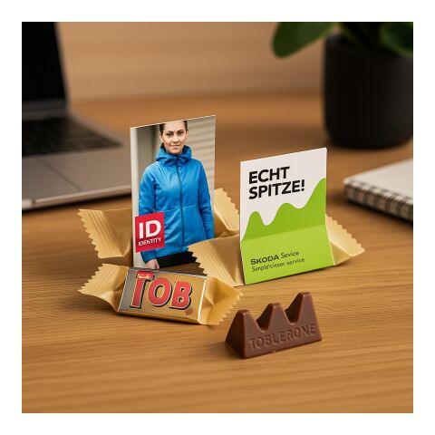 Toblerone Mini Werbeaufsteller bunt | ohne Werbeanbringung