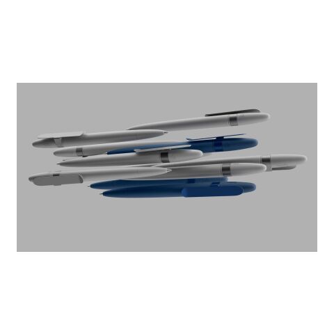 Prodir DS5 Drehkugelschreiber Soft Touch mit Metallclip marineblau-marineblau | Schwarz | ohne Werbeanbringung | S61 Sideral Blue