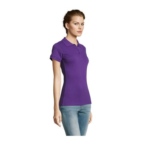 PRIME DAMEN POLO 200g dunkellila | XL | ohne Werbeanbringung | Nicht verfügbar | Nicht verfügbar | Nicht verfügbar