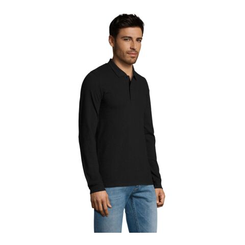 PERFECT MEN LSL POLO 180g schwarz | L | ohne Werbeanbringung | Nicht verfügbar | Nicht verfügbar | Nicht verfügbar