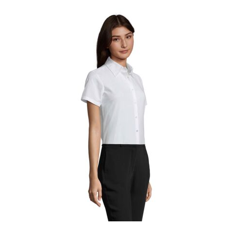 Elite Damen-Oxfordhemd weiß | XXL