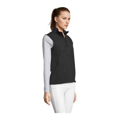 Rallye Damen-Softshelljacke schwarz | L