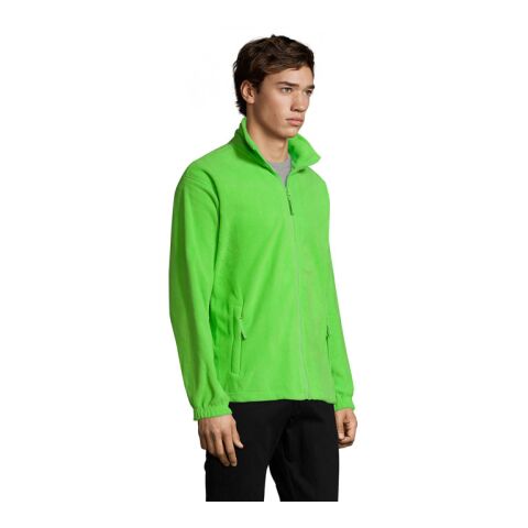 NORTH MEN Fleece-Jacke limette | XS | ohne Werbeanbringung | Nicht verfügbar | Nicht verfügbar | Nicht verfügbar