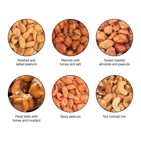 Snack Dose 4c Euroskala | Nuss-Cocktail-Mix