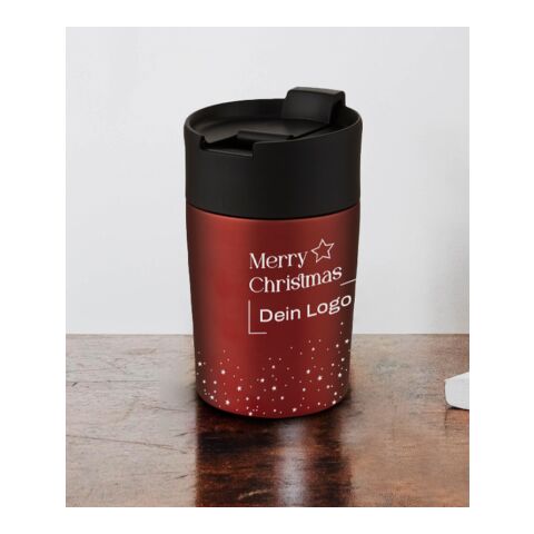 *Christmas* Isolierbecher Rot | Merry Christmas | Digitaldruck