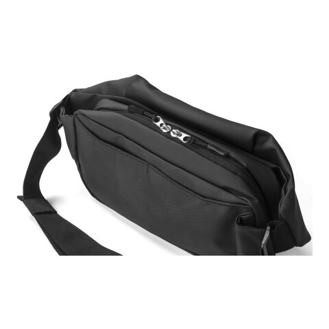 Polyester (600D) Tasche Bria Schwarz | ohne Werbeanbringung | Nicht verfügbar | Nicht verfügbar