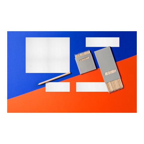 Buntstifte-Set &#039;Lisa&#039; 12-tlg. Grau | ohne Werbeanbringung | Nicht verfügbar | Nicht verfügbar