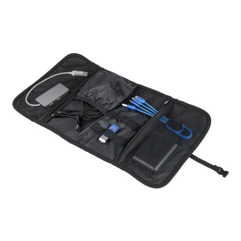 Rolltasche aus 1680D-Polyester Johnny Schwarz | ohne Werbeanbringung | Nicht verfügbar | Nicht verfügbar