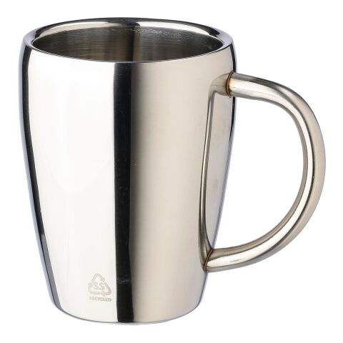 Isolierbecher-Set 'Howard' aus Edelstahl Silber