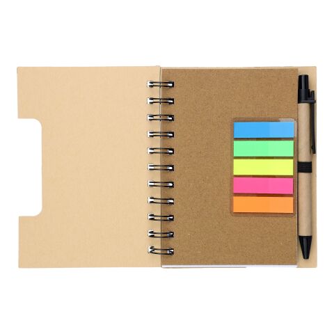 Ringbuch mit Kugelschreiber Braun | ohne Werbeanbringung | Nicht verfügbar | Nicht verfügbar