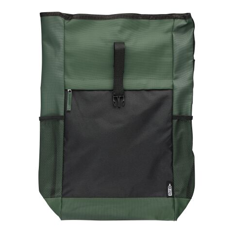rPET-Polyester (600D) Rolltop-Rucksack Yani Grau | ohne Werbeanbringung | Nicht verfügbar | Nicht verfügbar