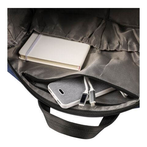 rPET (300D) Polyester Ocean Bound Sporttasche Niv Schwarz | ohne Werbeanbringung | Nicht verfügbar | Nicht verfügbar