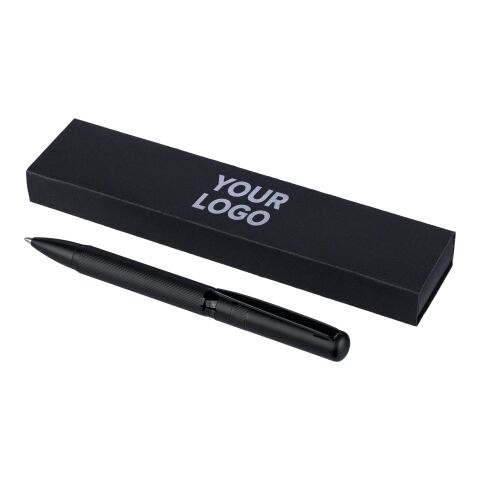 Ecobrass Drehkugelschreiber Hadi Schwarz | ohne Werbeanbringung