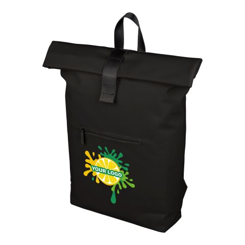 Recycelter PU-Rucksack Naiya beige | ohne Werbeanbringung