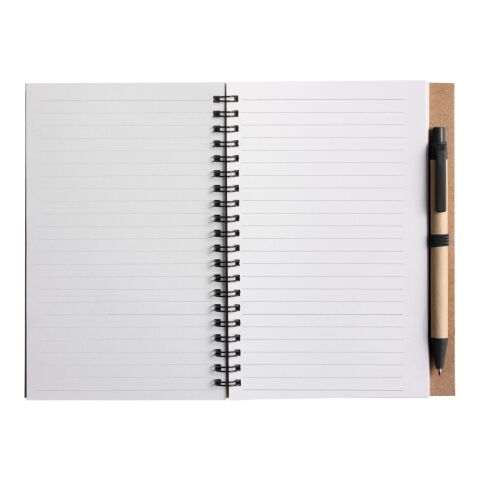 Notizbuch aus recyceltem Papier Stella Violett | ohne Werbeanbringung | Nicht verfügbar | Nicht verfügbar