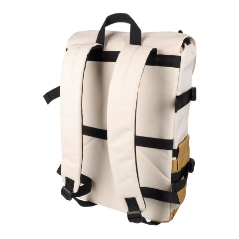 Rucksack Vayo 2-tone | Recycelt | Laptop 15" | 11 l beige