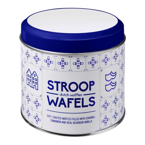 Metalldose für Stroopwafel 'Amsterdam' bunt