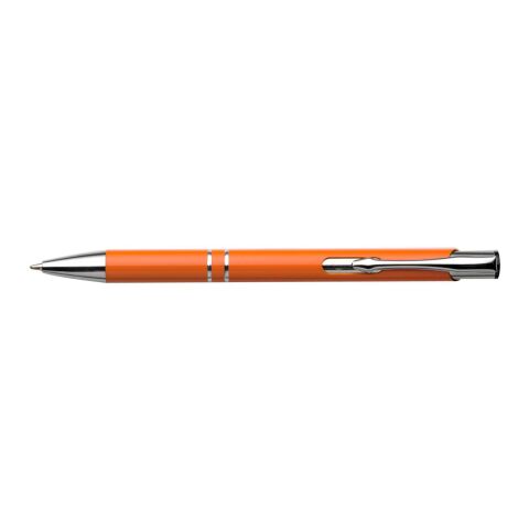 Kugelschreiber 'Albacete' aus Aluminium Orange