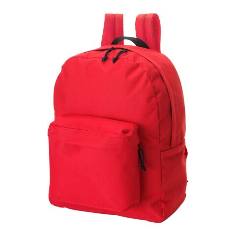 Rucksack 'Basic' aus Polyester Rot