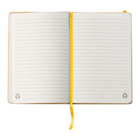 Notizbuch Gianni | Recycelt | A5 | Liniert Gelb