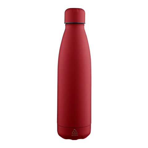 Recycelte Trinkflasche 700 ml Breeze dunkelrot