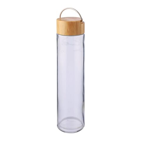 Glas Trinkflasche 500 ml Klarheit Braun