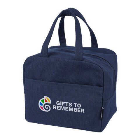 Kühltasche aus recyceltem Poly-Baumwollgewebe (330 g/m²) Elowen beige