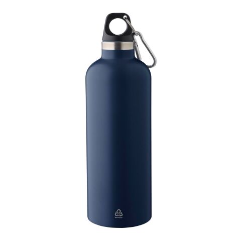 Doppelwandige Flasche aus recyceltem Edelstahl (500 ml) Lysandra Blau